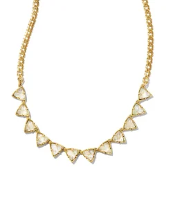 Robby Vintage Gold Strand Necklace In Iridescent Abalone^Kendra Scott Best Sale