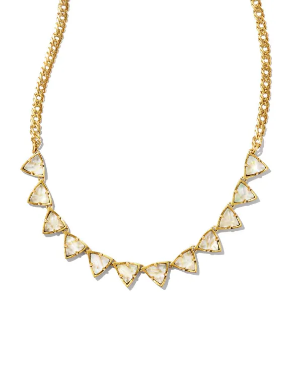 Robby Vintage Gold Strand Necklace In Iridescent Abalone^Kendra Scott Best Sale
