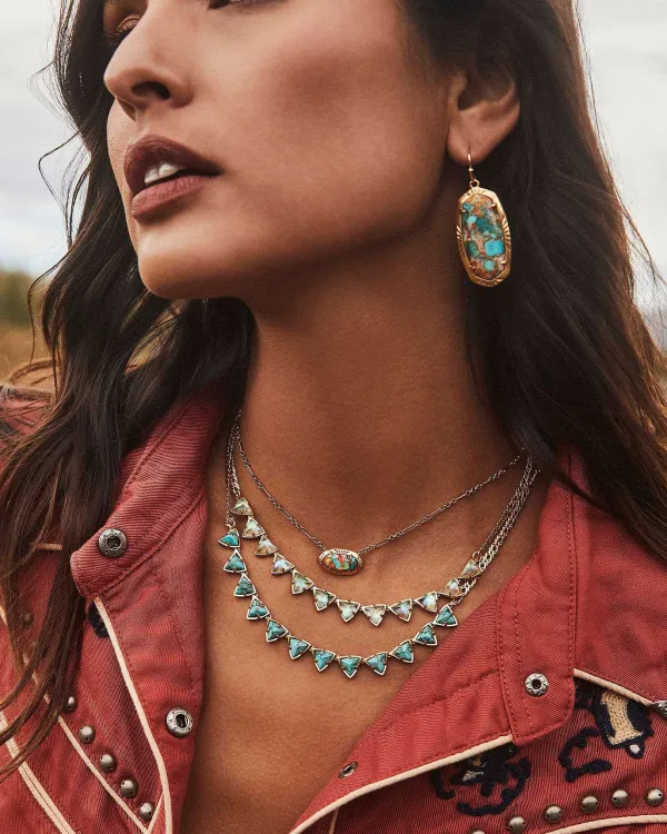 Robby Vintage Gold Strand Necklace In Iridescent Abalone^Kendra Scott Best Sale