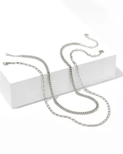 Set Of 2 Chain Necklace Layering Set In Mixed Metal^Kendra Scott Fashion