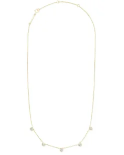Shannon 14K Yellow Gold Collar Necklace In White Diamond^Kendra Scott Fashion