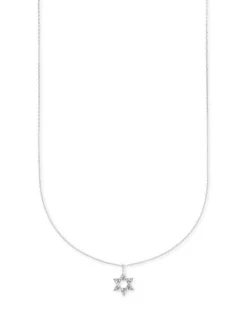 Star Of David 14K White Gold Pendant Necklace In White Diamonds^Kendra Scott Best