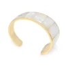 Tenley Gold Shell Cuff Bracelet In Ivory Mother-Of-Pearl^Kendra Scott New