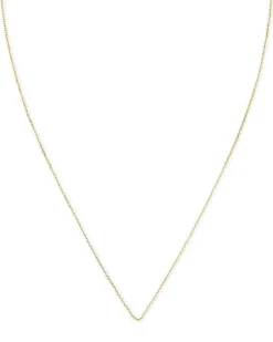 15" Thin Chain Necklace In 14K Yellow Gold^Kendra Scott Store