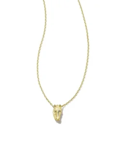 Tiny Beau Short Pendant Necklace In 18K Yellow Gold Vermeil^Kendra Scott Clearance