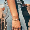 Wrangler® X Yellow Rose By Elaina Vintage Gold Corded Bracelet In Ivory Mother-Of-Pearl^Kendra Scott New