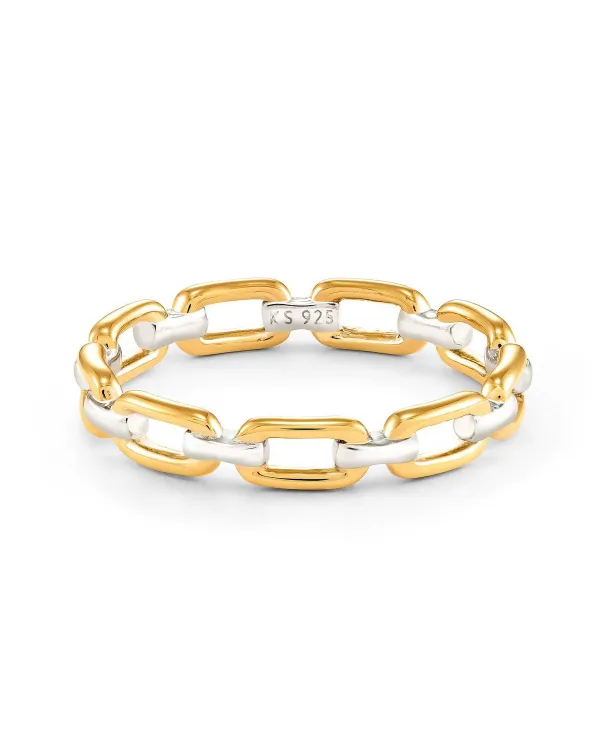 Wren Band Ring In Mixed Metal^Kendra Scott Flash Sale