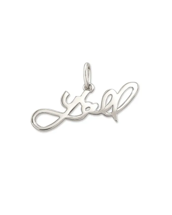 Y'All Charm In Sterling Silver^Kendra Scott New